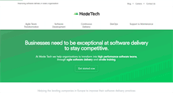 Desktop Screenshot of madetech.com